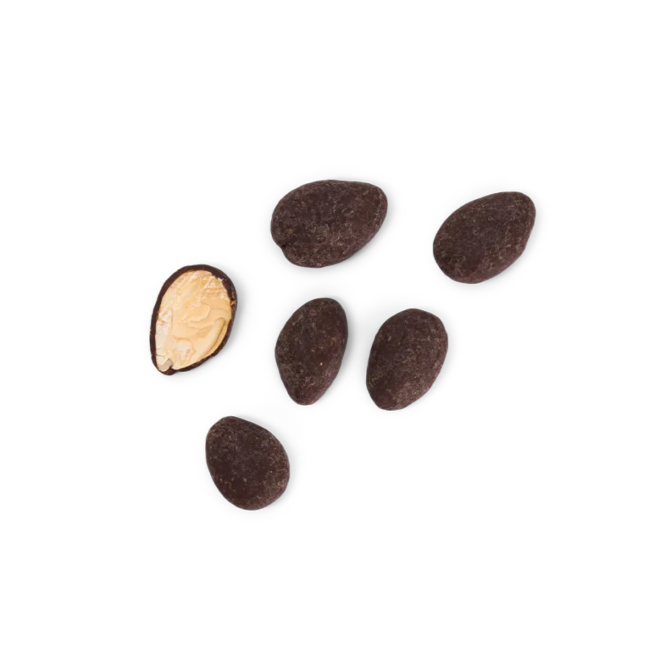 Plaq Kamili Amandes tablette chocolat noir 76%