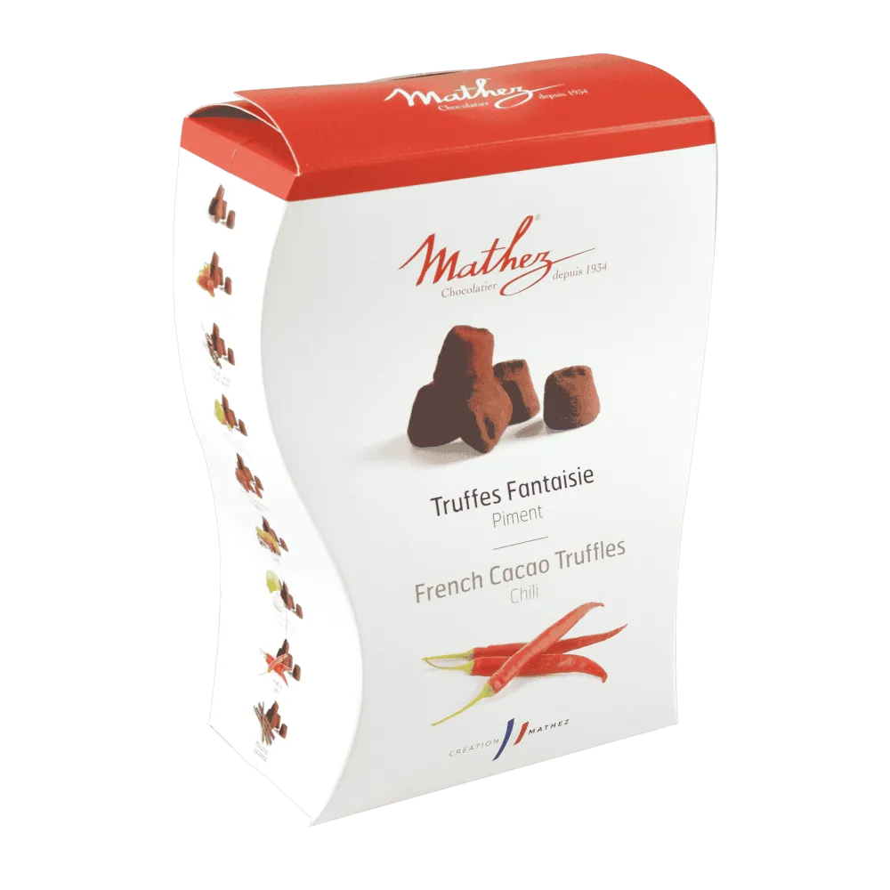 Chocolat Mathez Uno étui truffes 250g classique