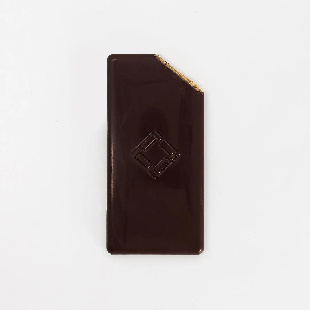 Plaq Kamili tablette chocolat noir praliné noix