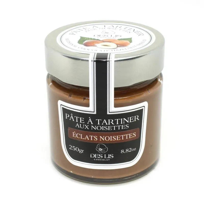 Des Lis Chocolat pâte à tartiner éclats noisettes 250g