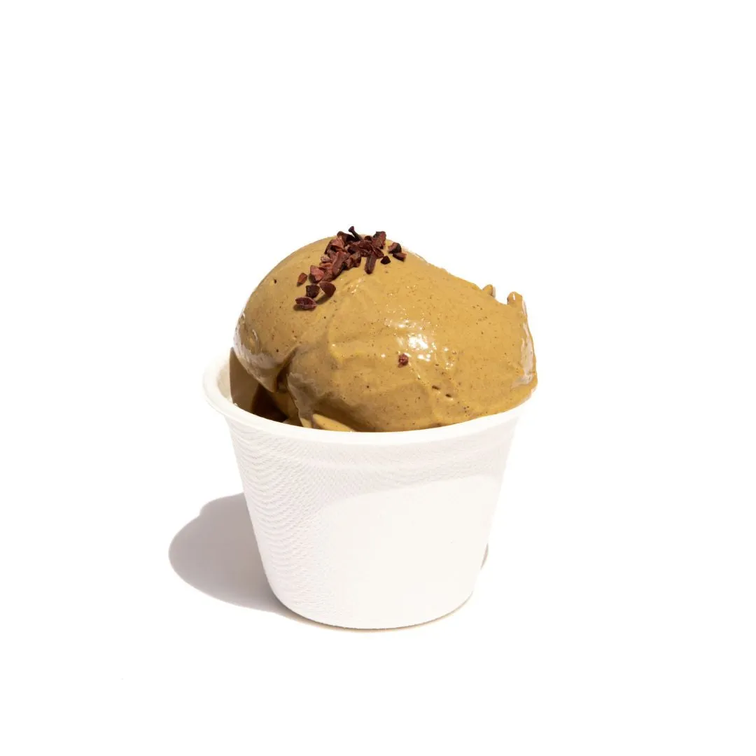 Plaq sorbet pistaches Bronte glace artisanale