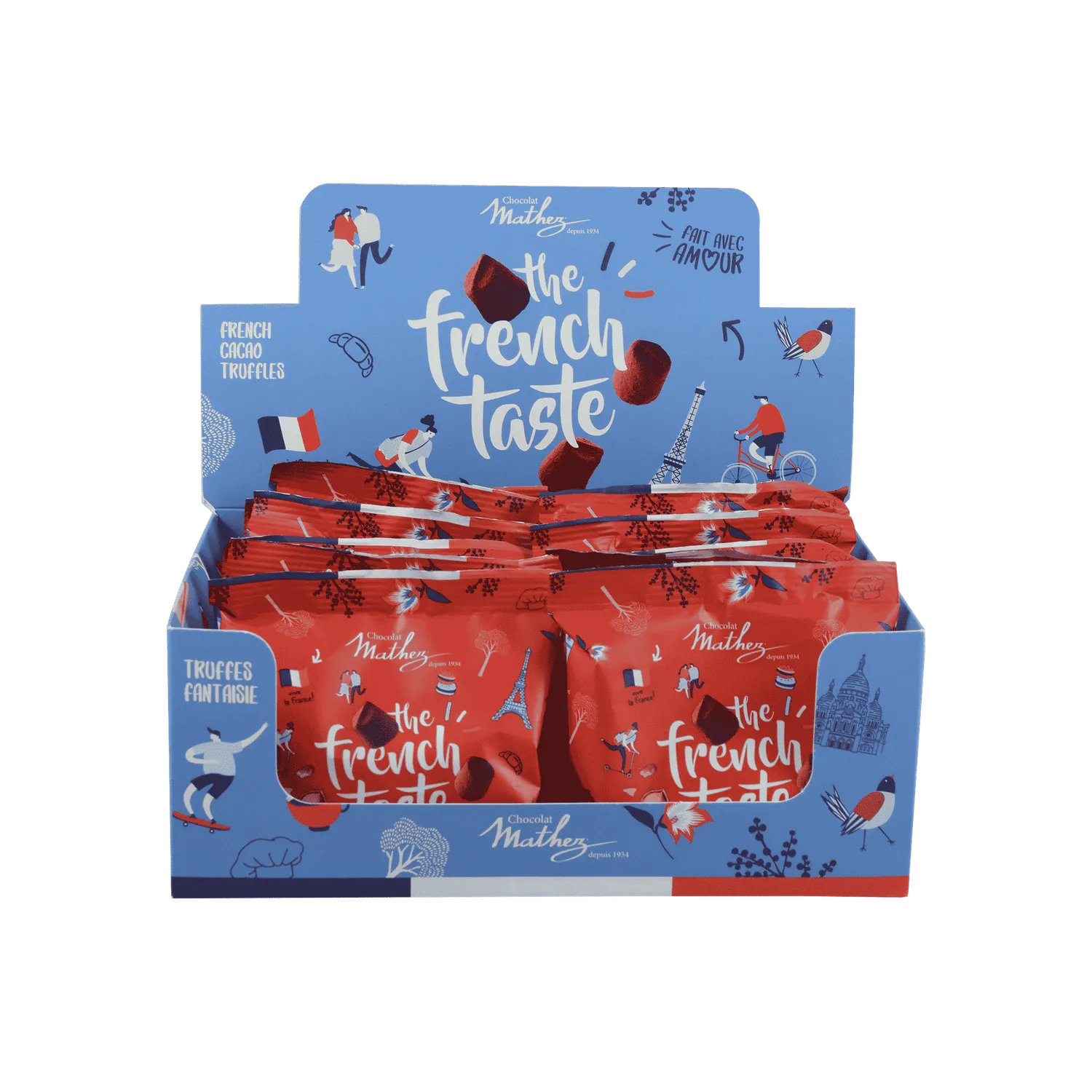Mathez Frenchy sachet truffes fantaisie 35g cacao