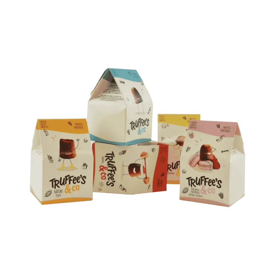 Chocolat Mathez Truffee's & Co mini étui truffes 50g