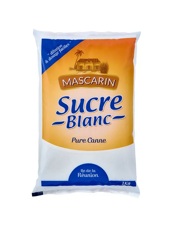 Mascarin Sucre blanc sachet 1kg semoule fine