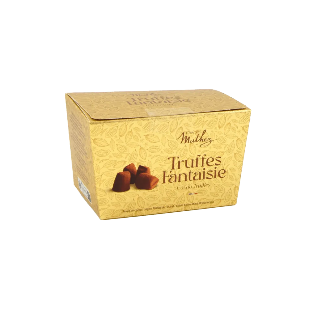 Mathez Bright ballotin truffes fantaisie 250g cacao