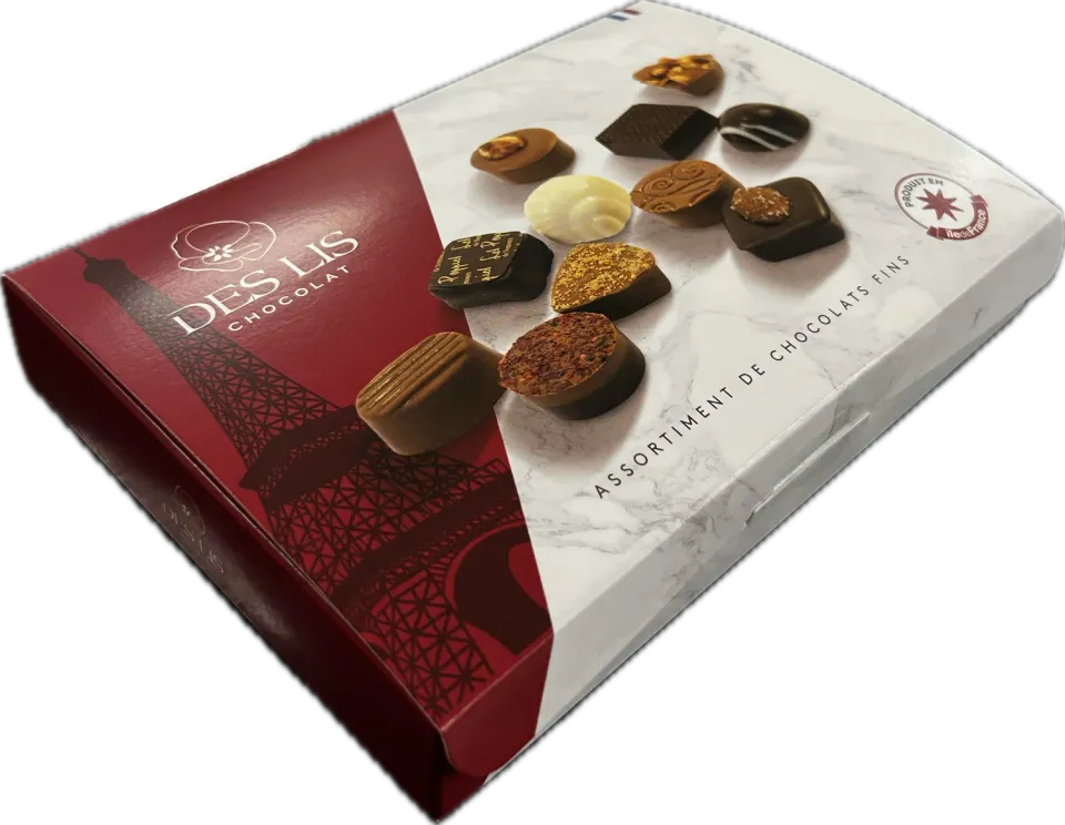 Des Lis Chocolat ballotin bonbons chocolat 130g assortis