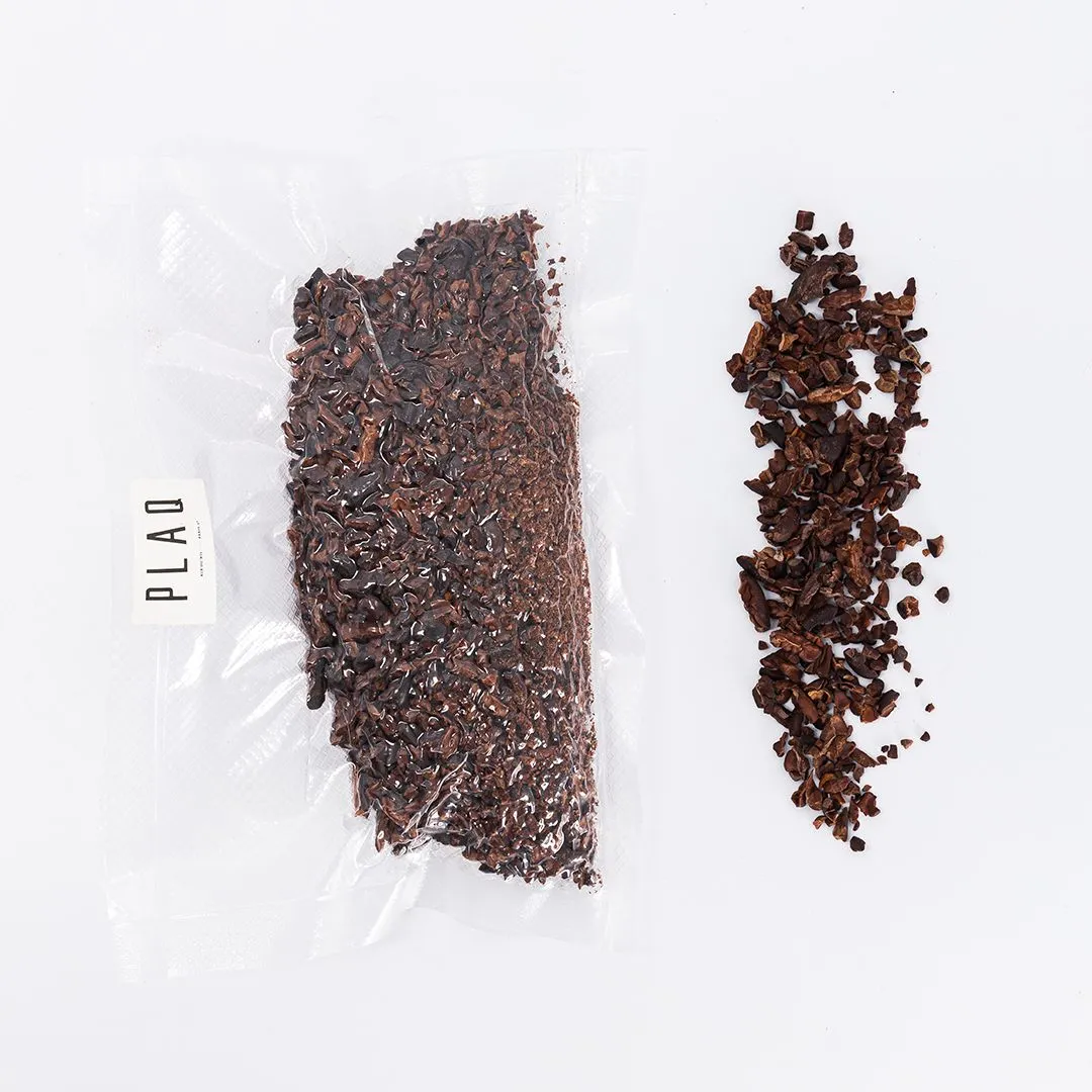 PLAQ grué de cacao éclats fèves torréfiées