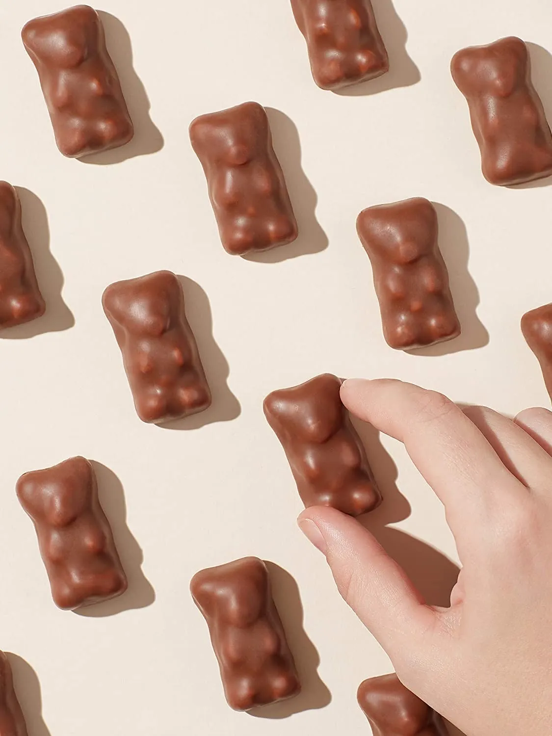 Cémoi Petit Ourson guimauve chocolat au lait 48 pièces moelleux