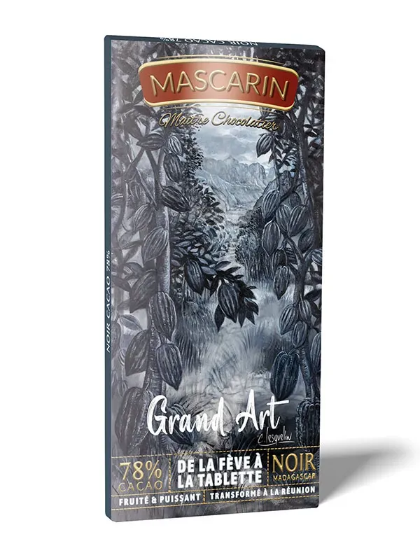 Mascarin Grand Art chocolat noir 78% bean to bar