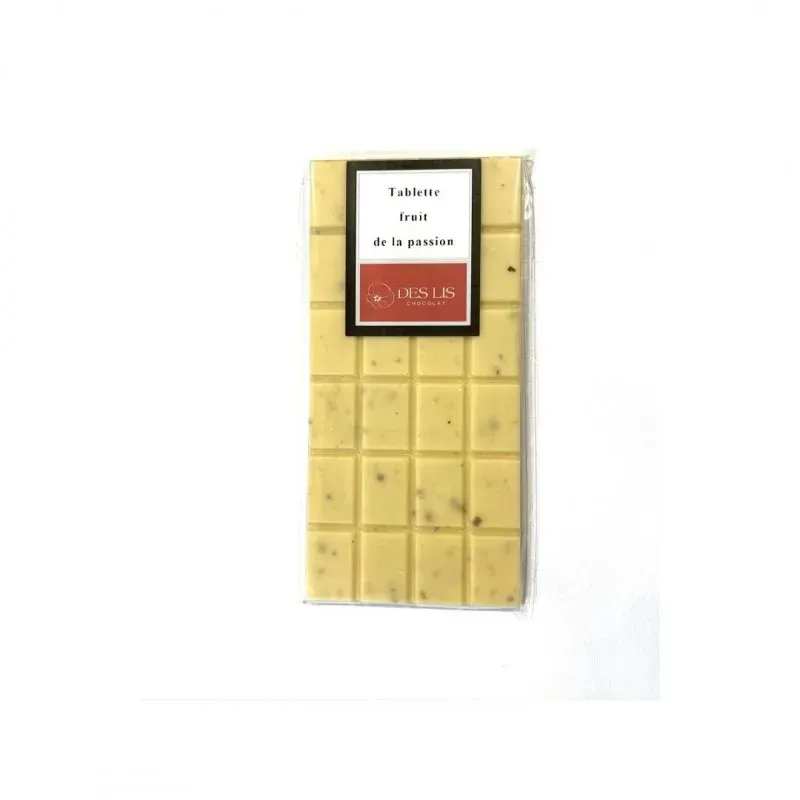 Des Lis Chocolat tablette fruit de la passion 80g fruitée