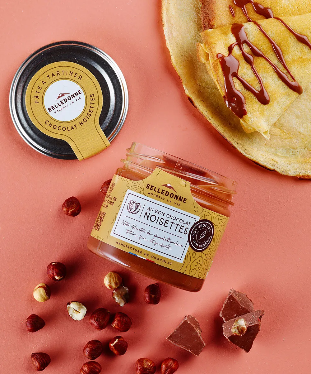 Belledonne Pâte à Tartiner Noisettes 20% 300 g