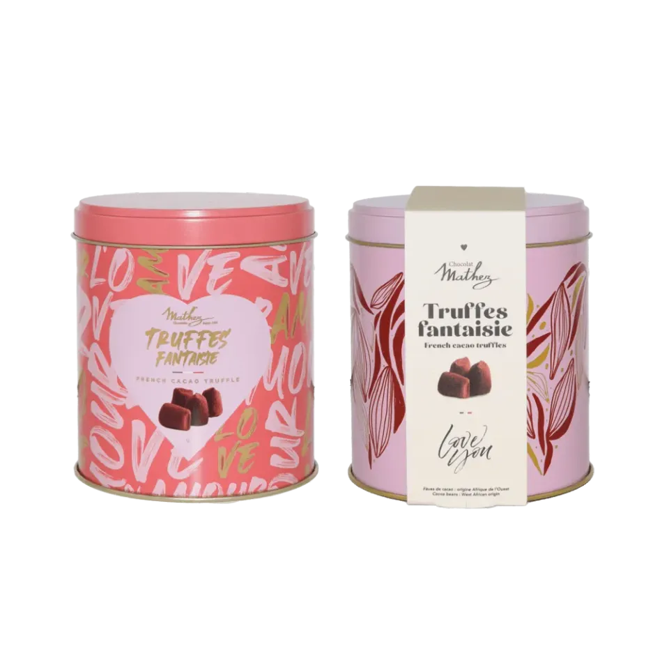 Chocolat Mathez Pink Love Boîte Truffes 250g