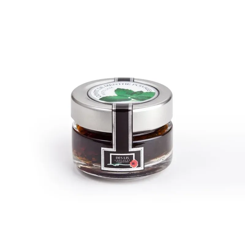 Des Lis Chocolat confit menthe poivrée coquelicot