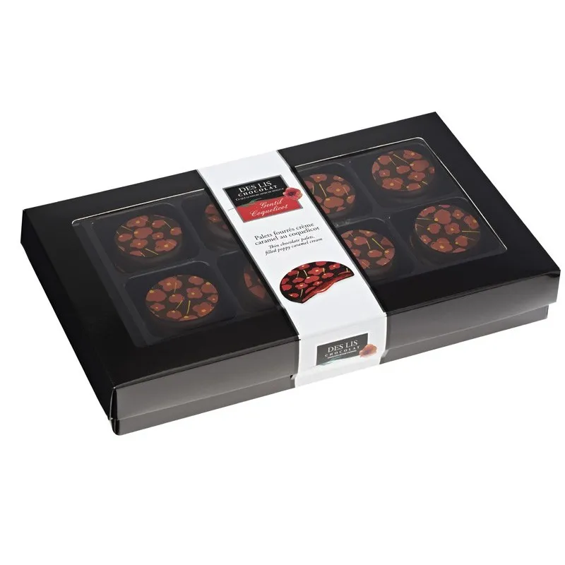 Des Lis Chocolat Gentil Coquelicot chocolat floral