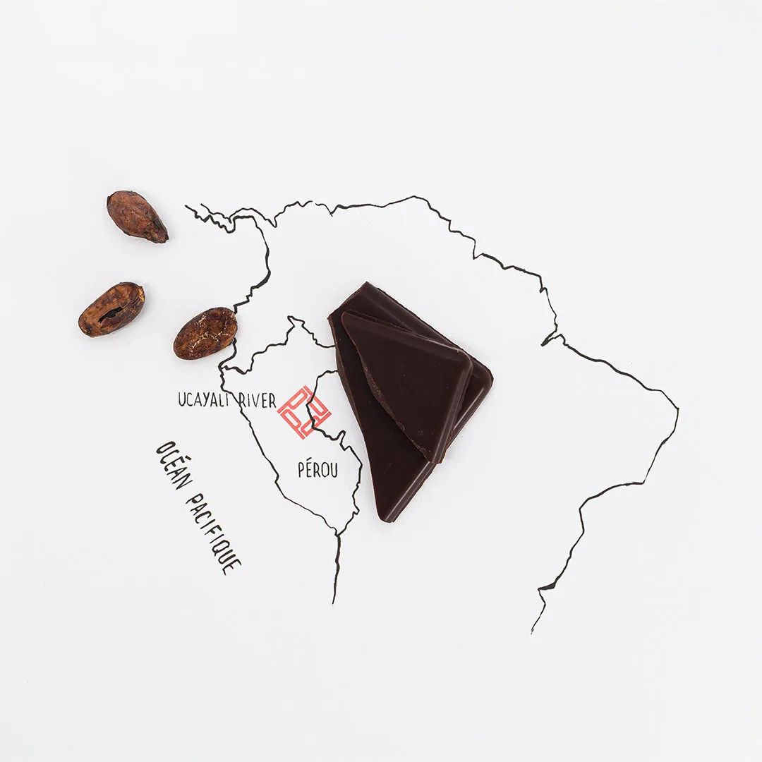 Plaq Ucayali River 84% tablette chocolat noir intense