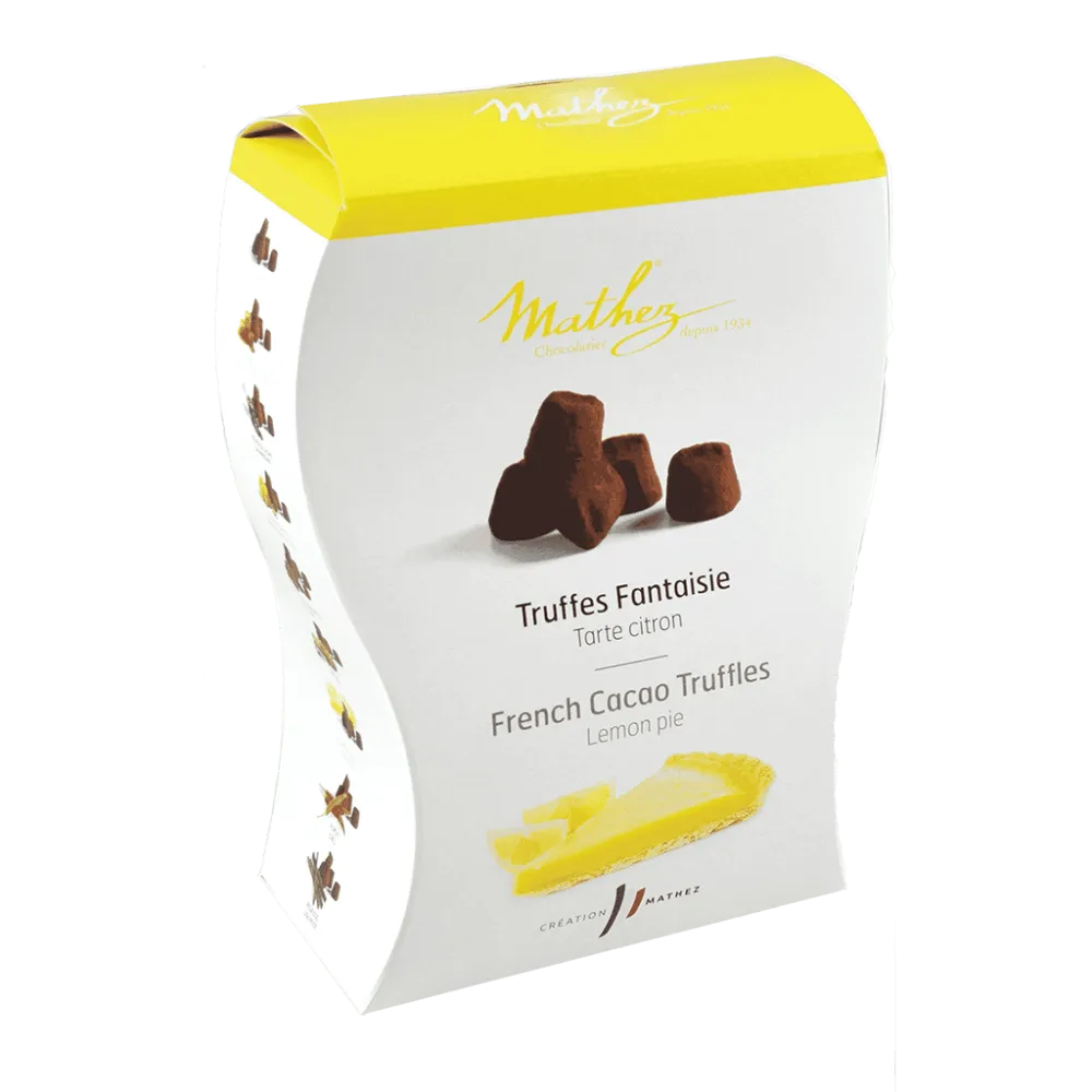 Chocolat Mathez Uno étui truffes 250g classique
