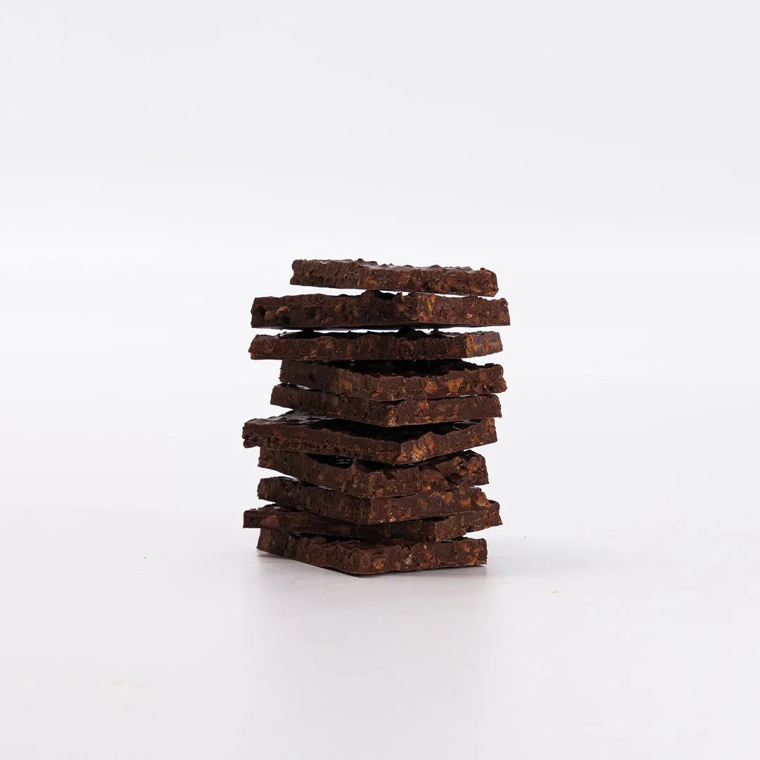 PLAQ Chuao fragments noir grué cacao 76%