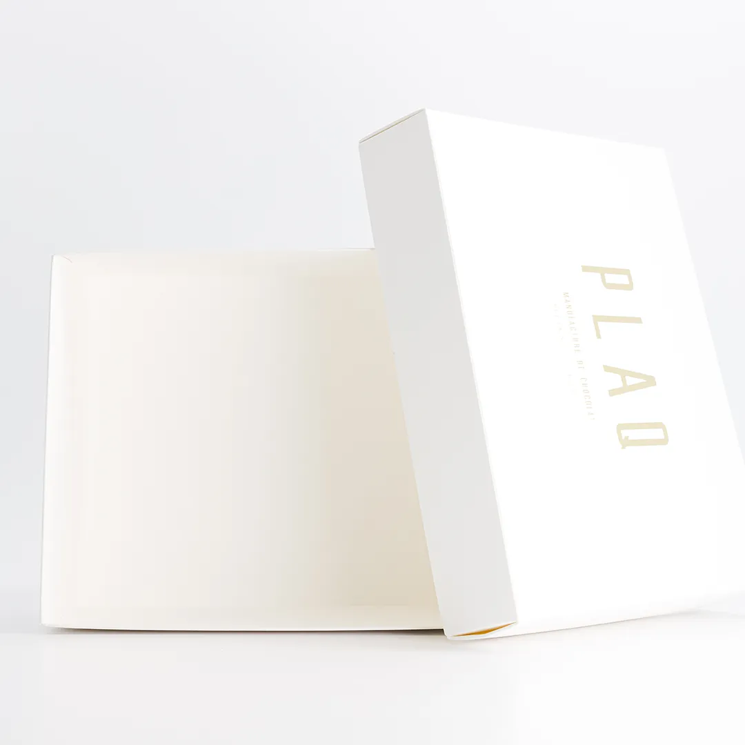 PLAQ Le Grand Coffret blanc crème à offrir