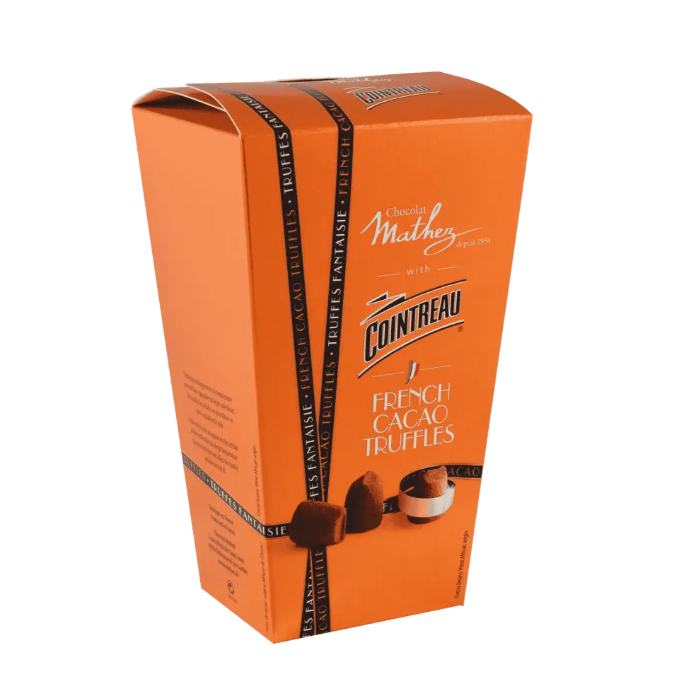 Chocolat Mathez Truffle Box truffes 250g Cointreau