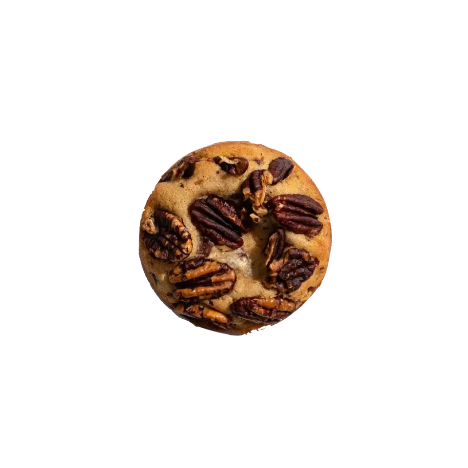 PLAQ Cookie pécan chocolat Kamili 76% fondant
