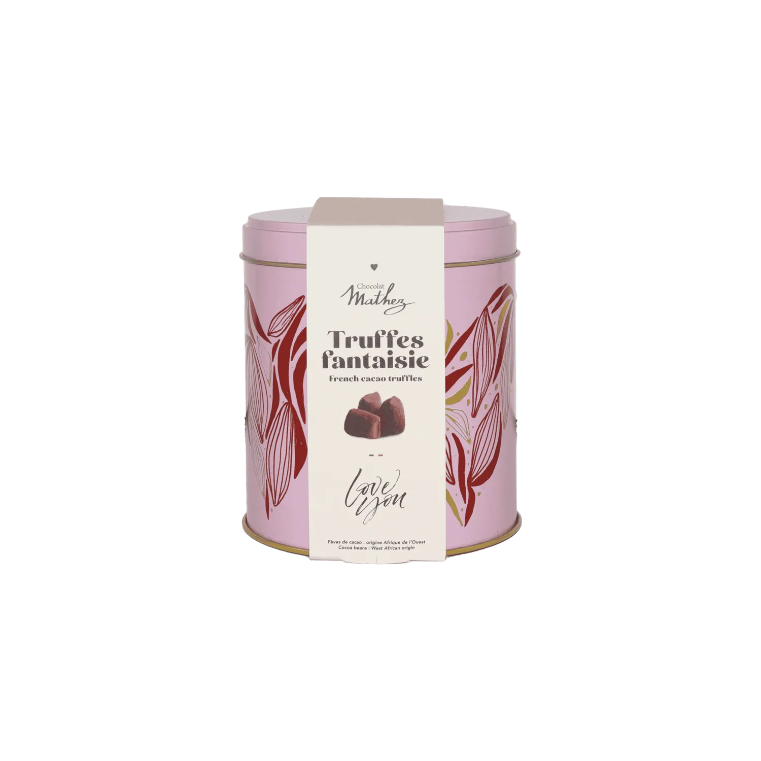 Chocolat Mathez Pink Love Boîte Truffes 250g