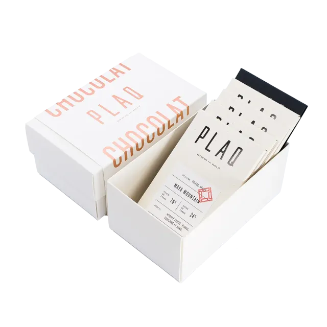 Plaq Libre coffret découverte 5 tablettes chocolat noir