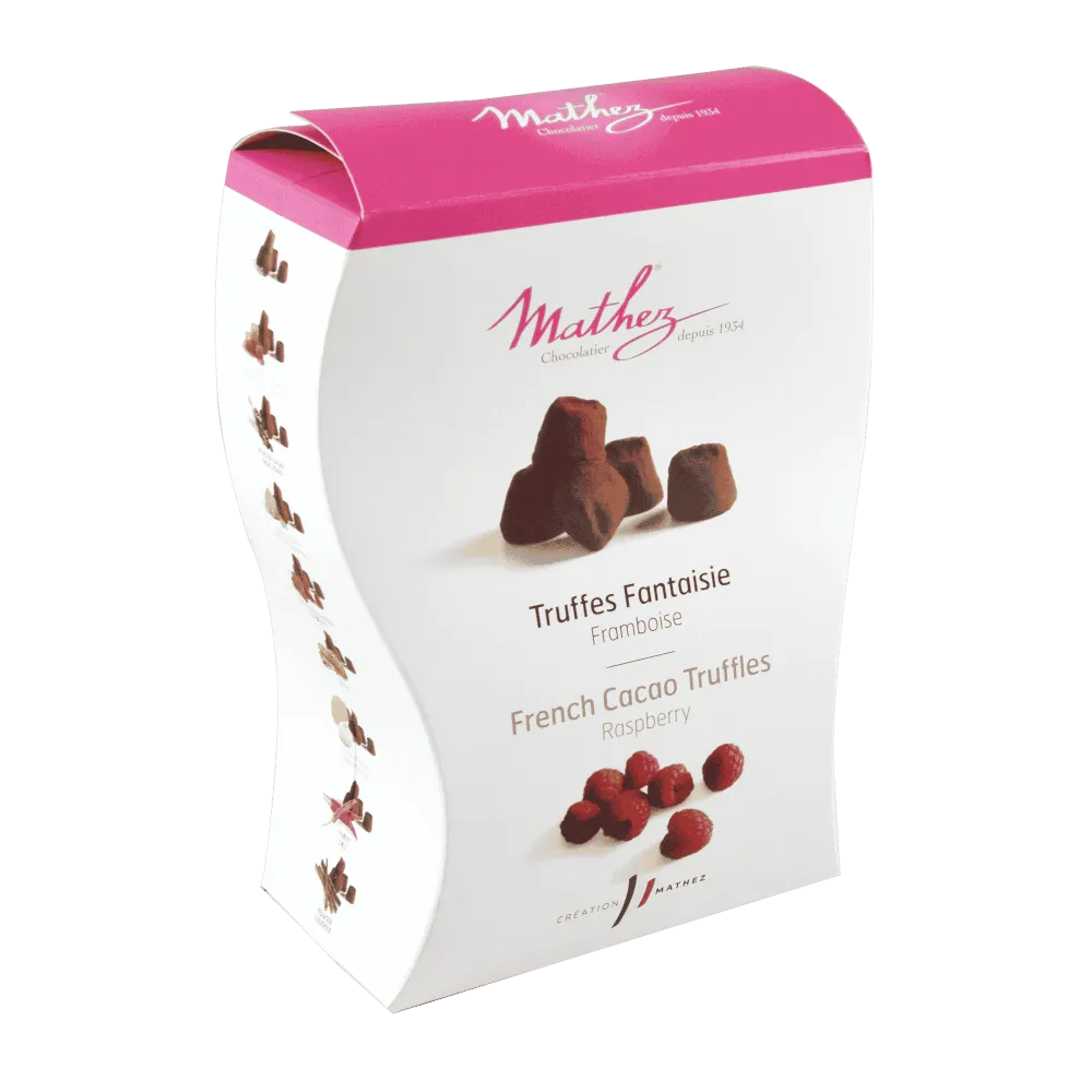 Chocolat Mathez Uno étui truffes 250g classique