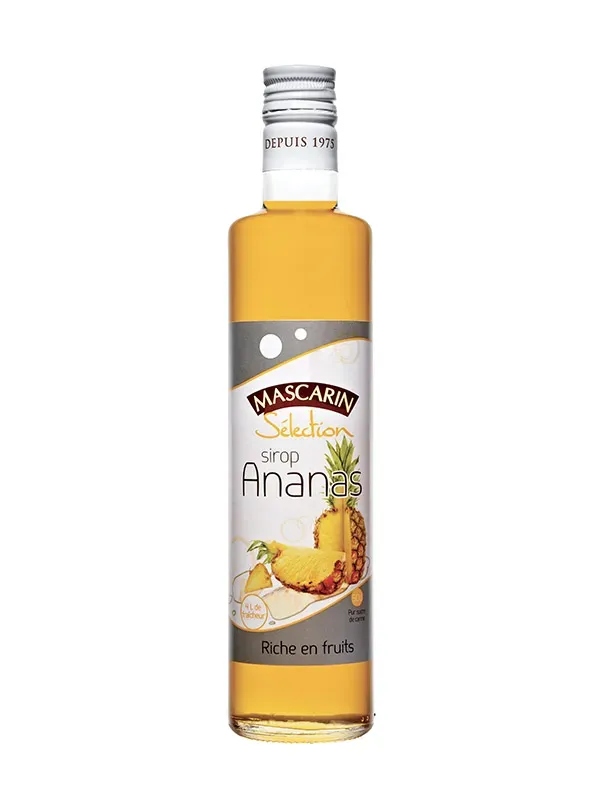 Mascarin Sélection Ananas sirop ananas exotique
