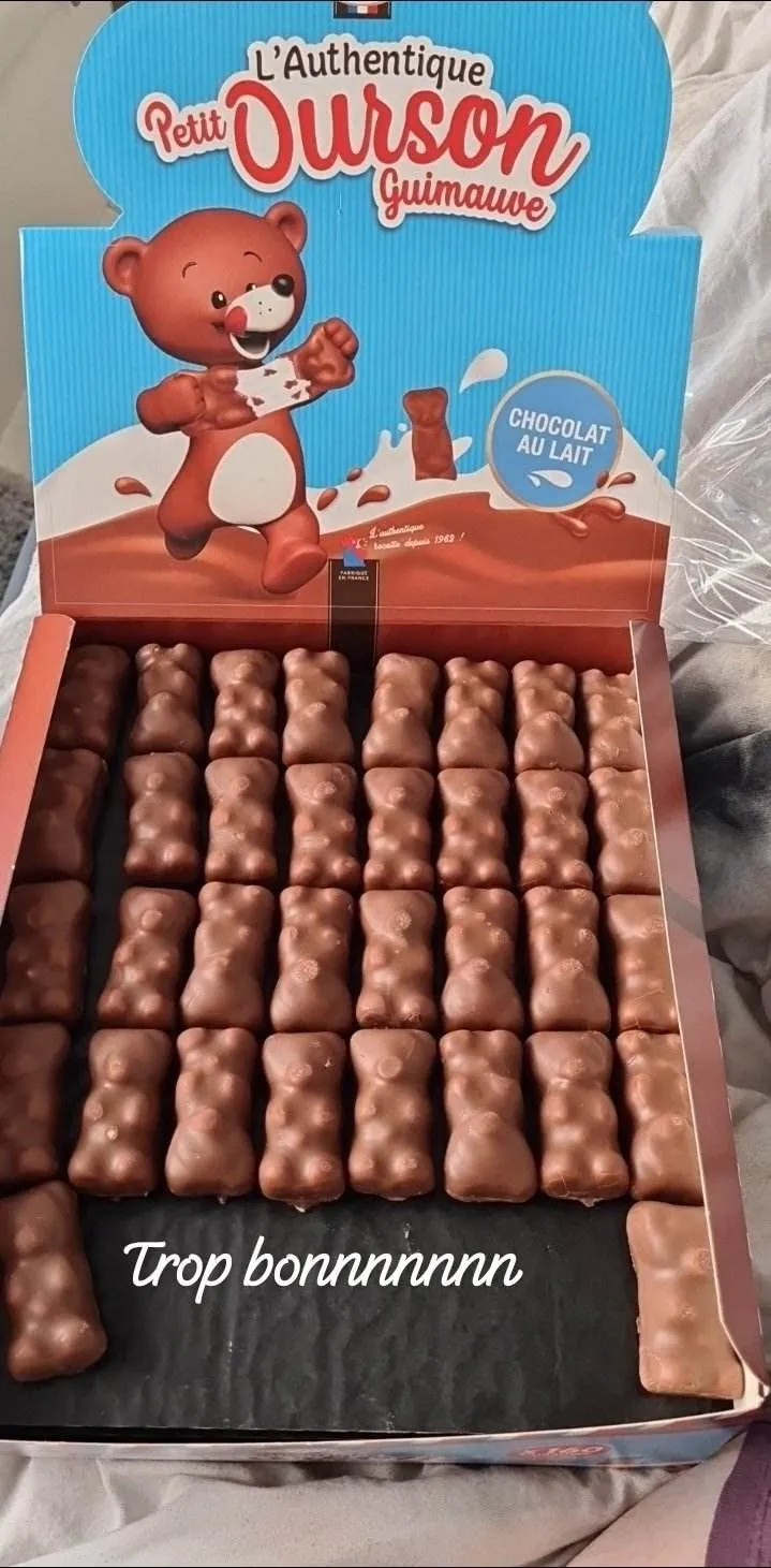 Cémoi Petit Ourson guimauve chocolat au lait 160 pièces 1,49 kg