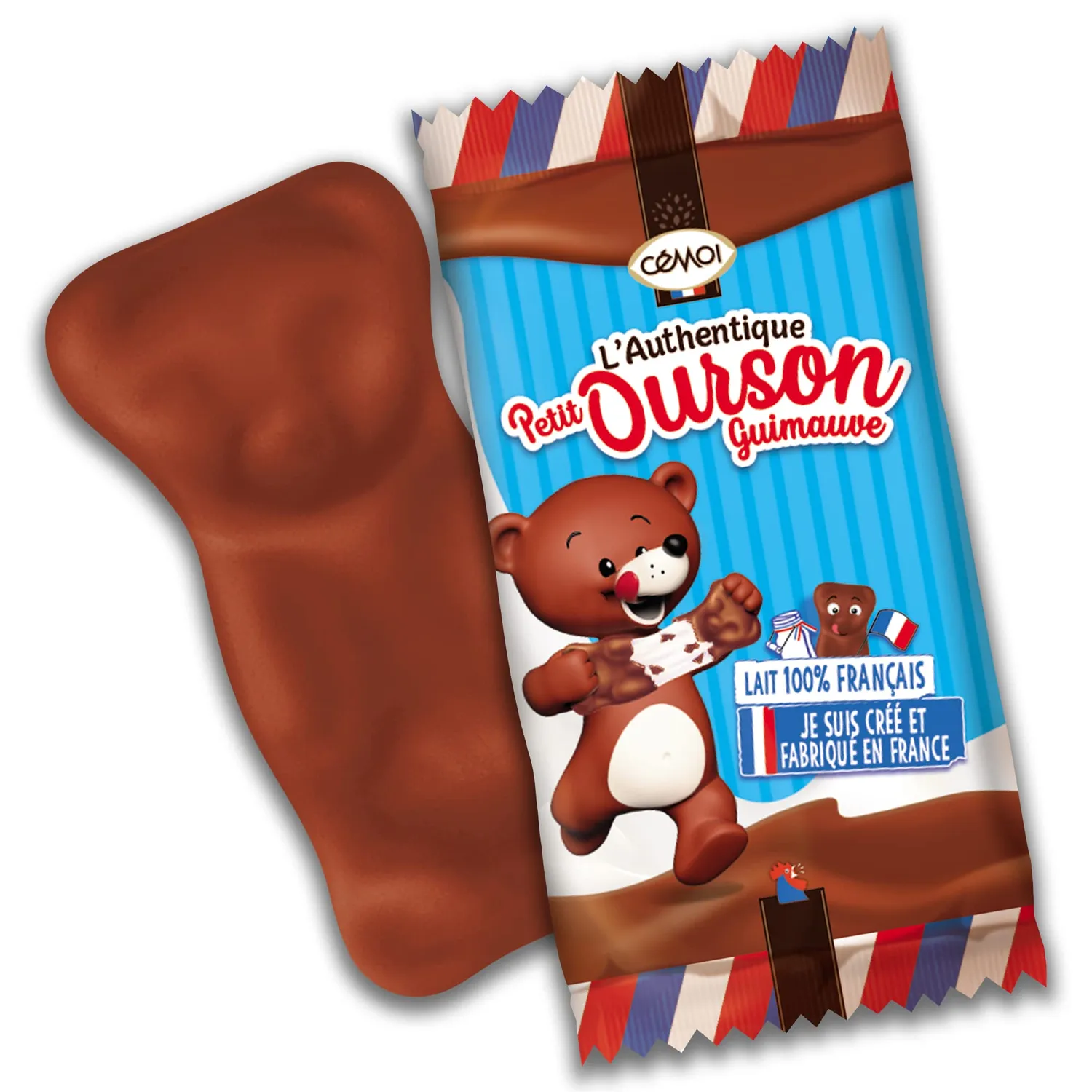 Cémoi Petit Ourson guimauve chocolat au lait 80 pièces 920g