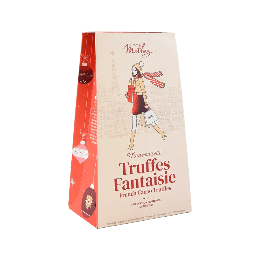 Chocolat Mathez Paris Chic truffes fantaisie 100g cacao