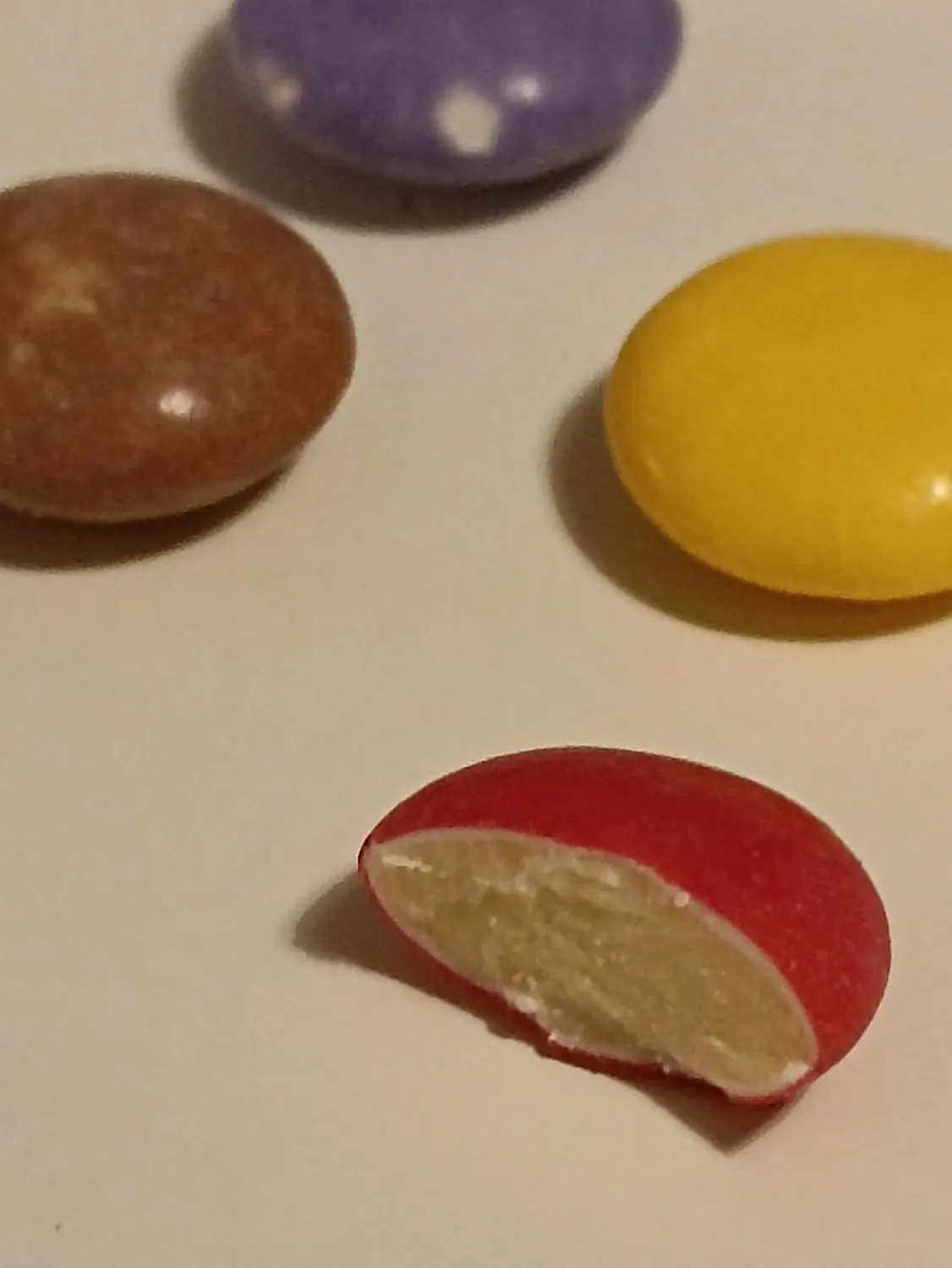 Smarties White billes chocolat blanc 250 g colorées