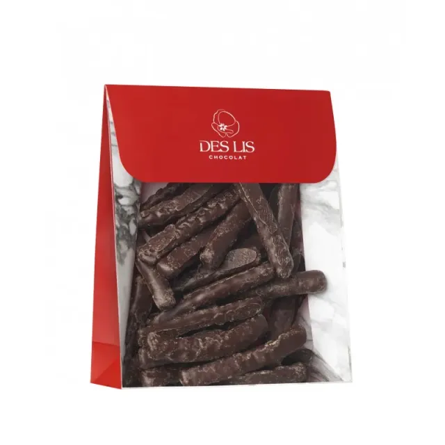 Des Lis Chocolat Orangettes chocolat noir 200g