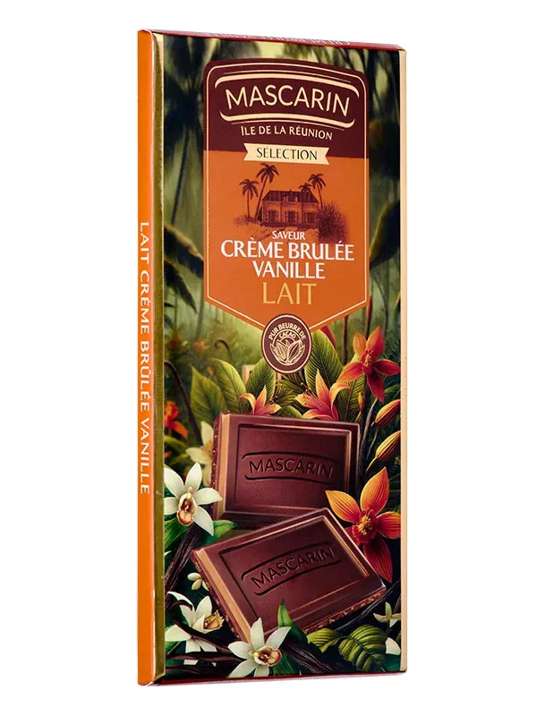 Mascarin Sélection chocolat lait crème brûlée vanille