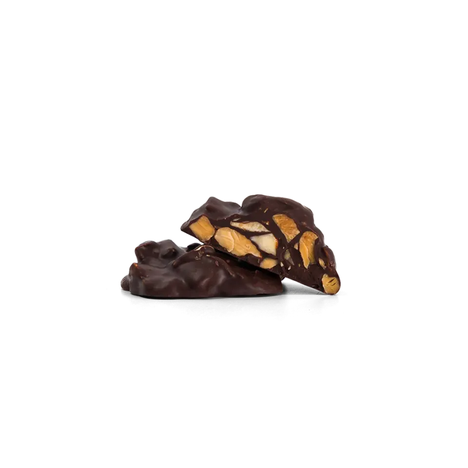 Plaq Kamili Rochers Noir Amandes rochers chocolat