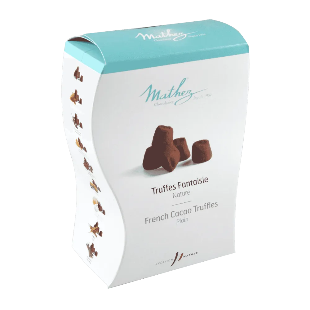 Chocolat Mathez Uno étui truffes 250g classique