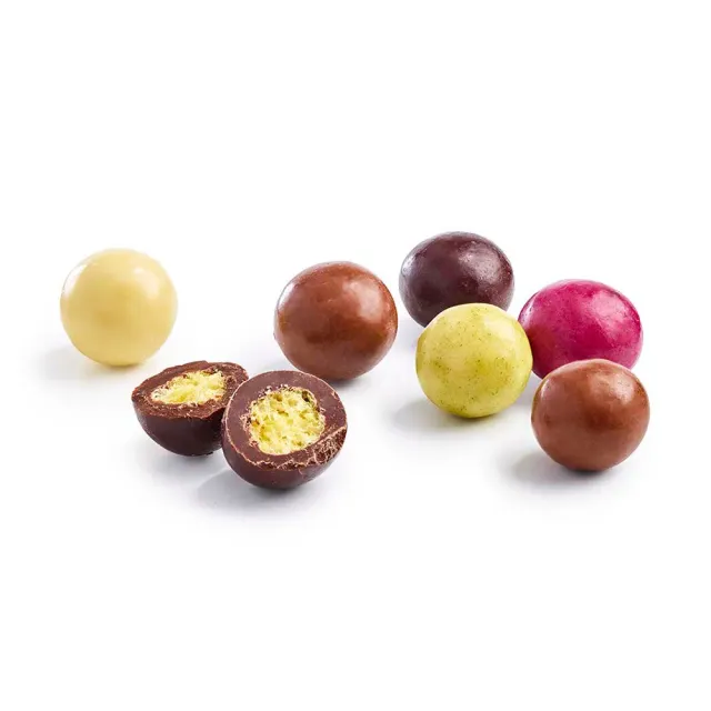 Belledonne Billes de Maïs Chocolat Bio 2 kg mélange 3 chocolats