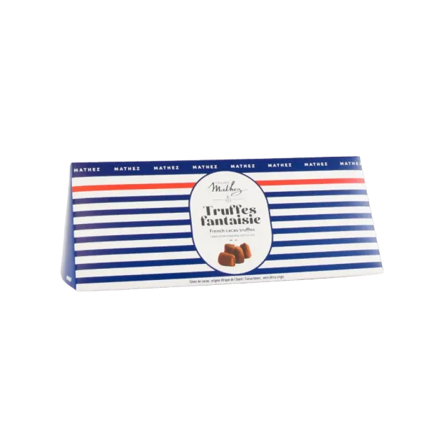 Mathez Navy étui triangulaire truffes 50g fantaisie
