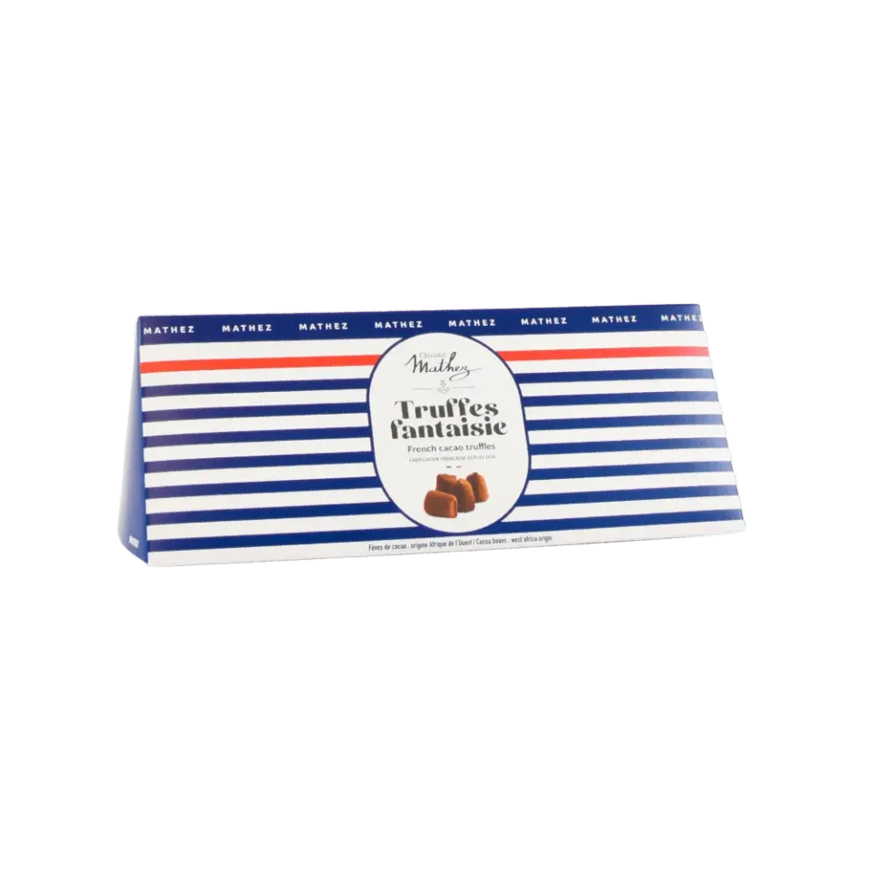 Mathez Navy étui triangulaire truffes 50g fantaisie