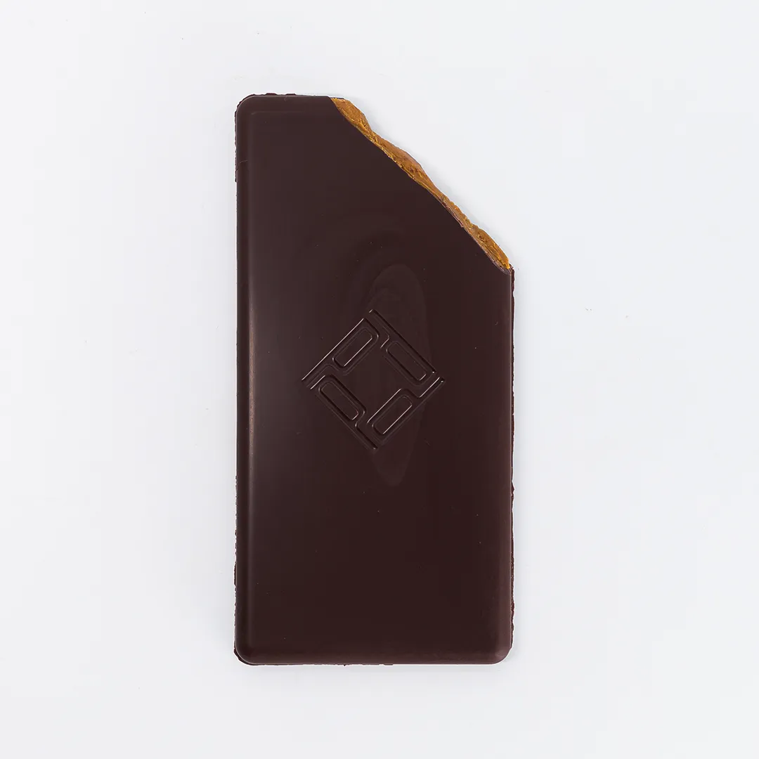 PLAQ Kamili tablette chocolat praliné cacahuètes 76%