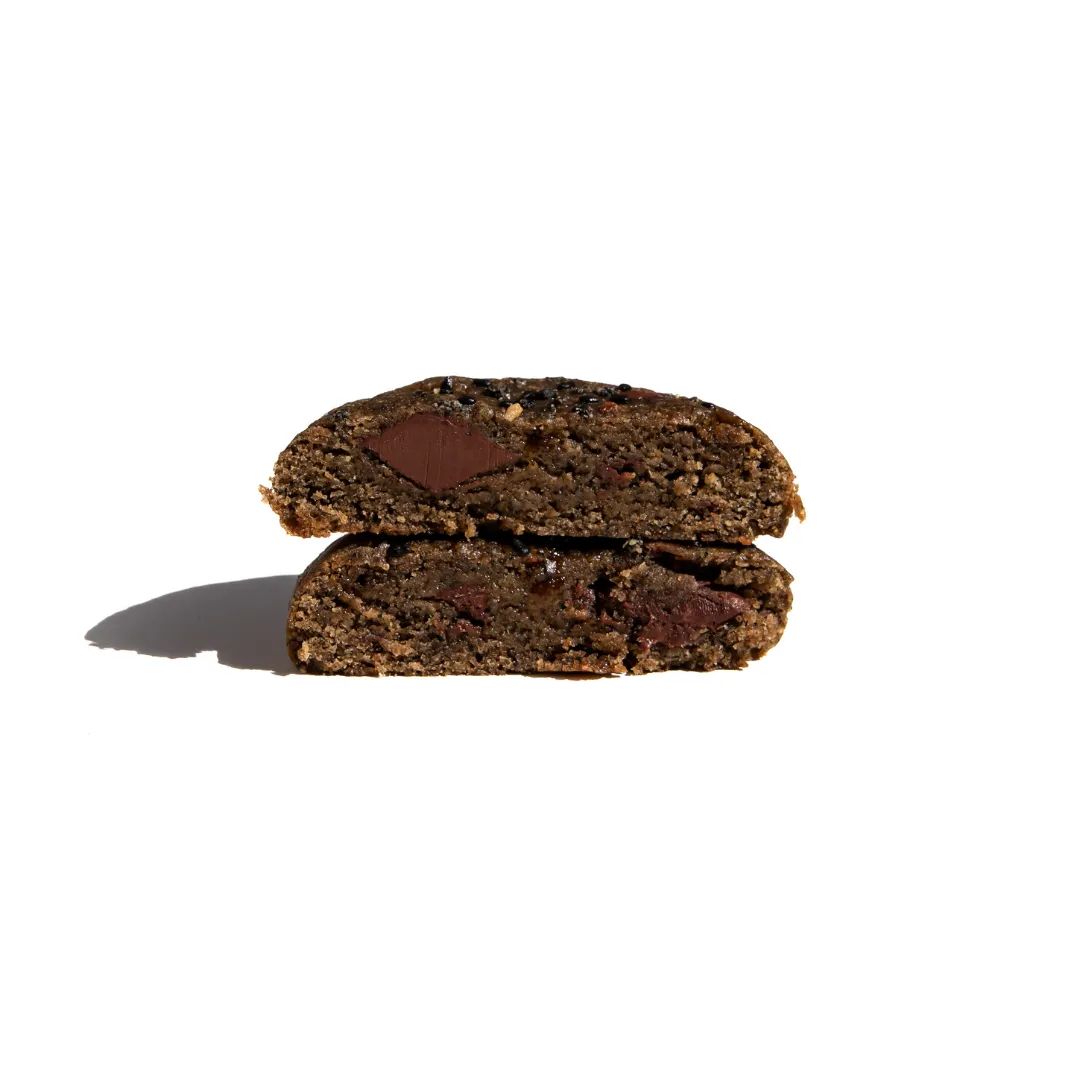 PLAQ Cookie sésame noir pépites Kamili