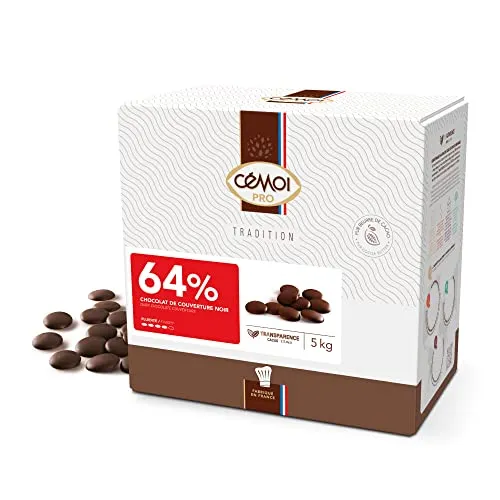 Cémoi Tradition Palets Couverture Noir 64% 5 kg