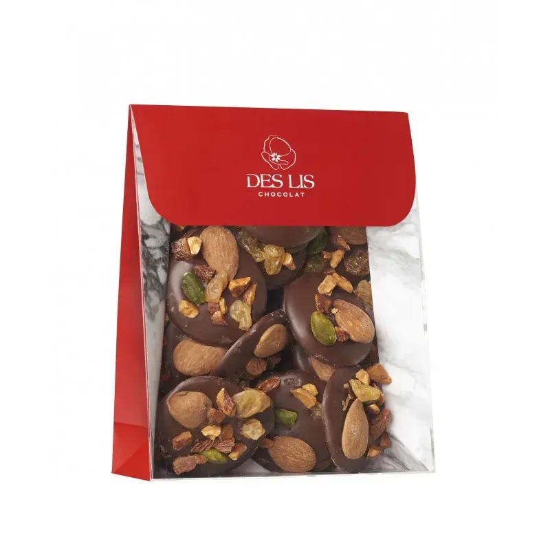 Des Lis Chocolat mendiants chocolat au lait 200g