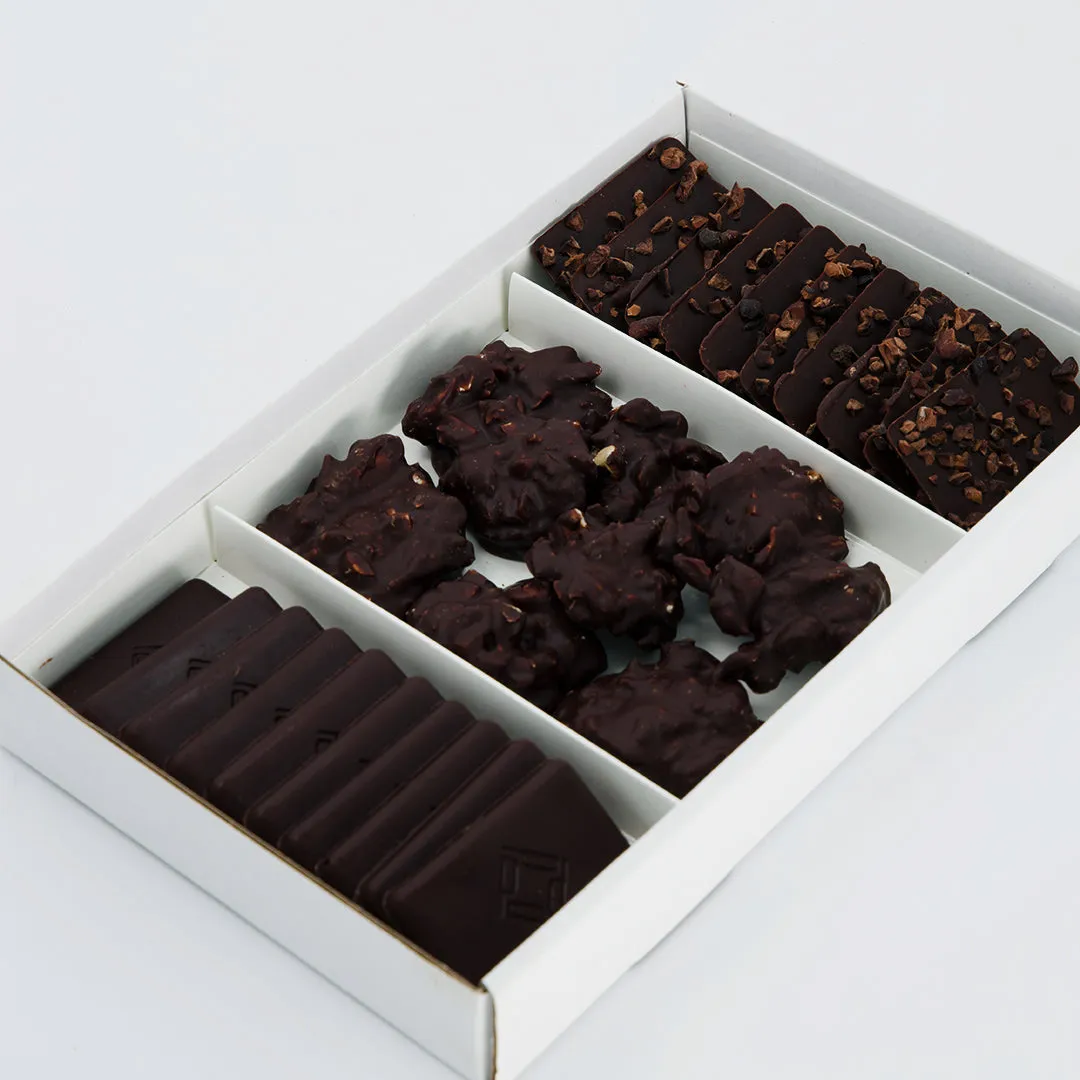 Plaq Boîte Mix Qulotté assortiment chocolat noir