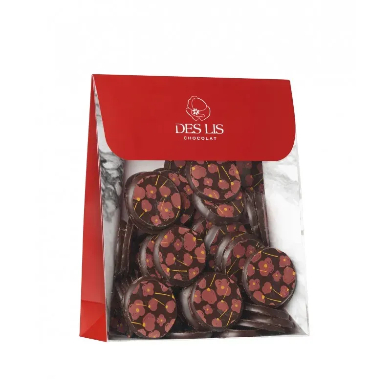 Des Lis Chocolat Gentil Coquelicot chocolat floral