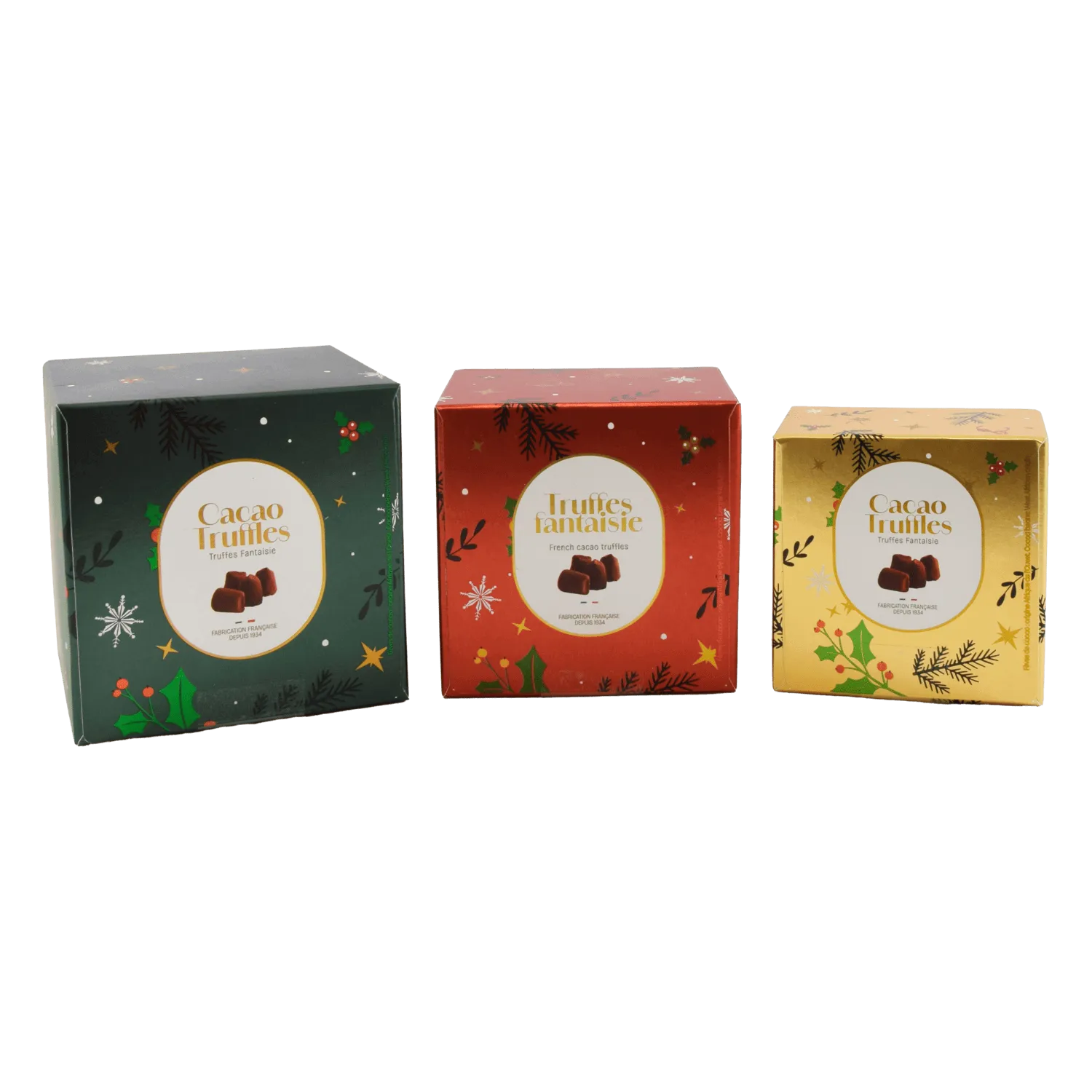 Chocolat Mathez Attaque Noël Ballotin Truffes fêtes