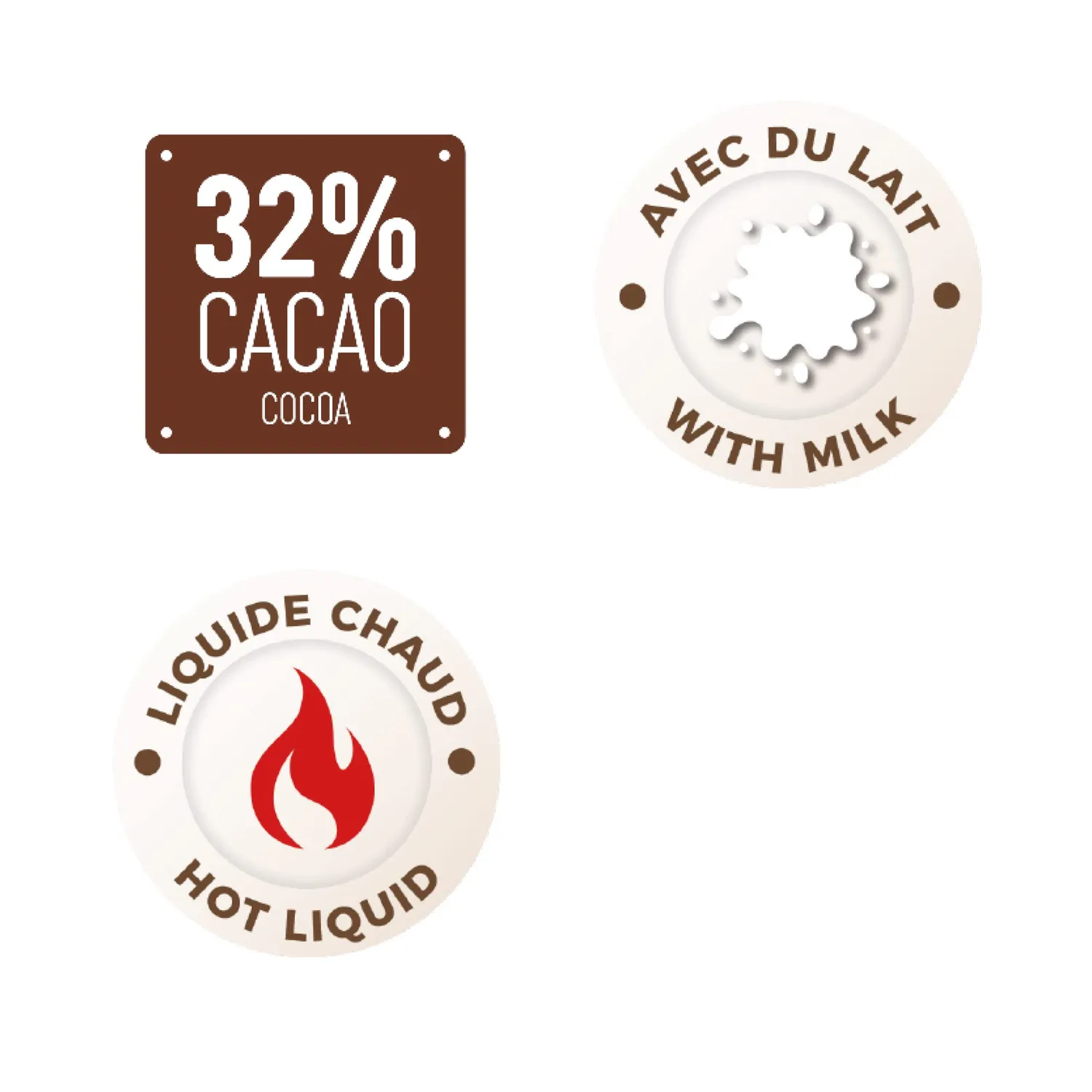 Cémoi Chocolat en Poudre 32% Cacao 5 kg Dosette