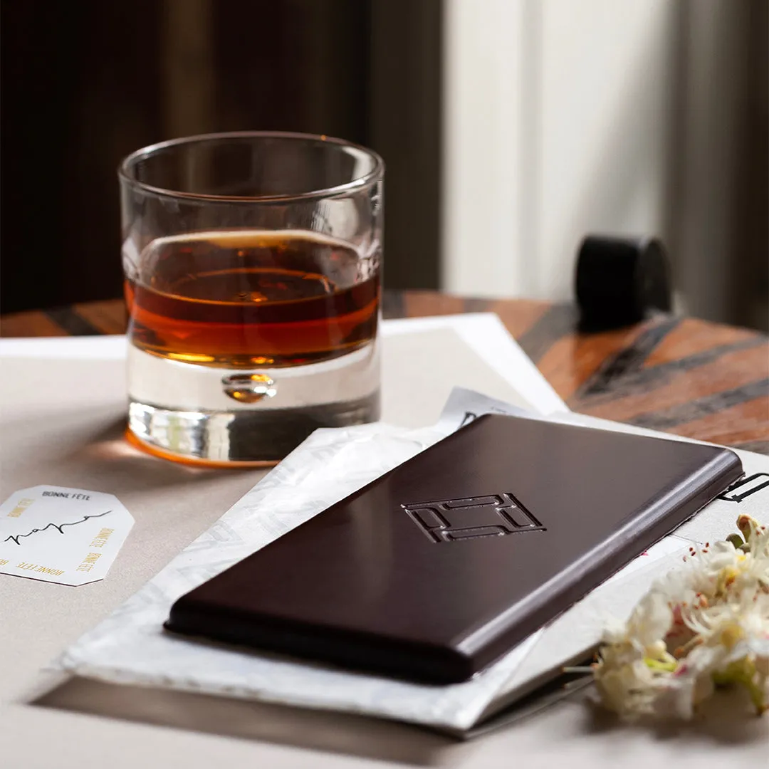 Plaq Maya Mountain 80% Cognac tablette chocolat