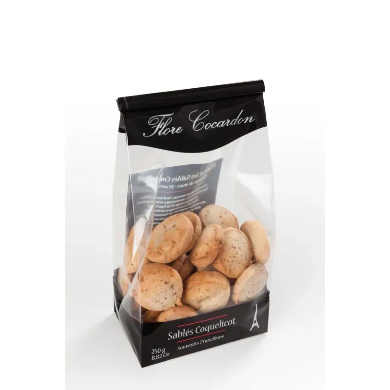 Des Lis Chocolat Sablés Coquelicot biscuits 250g fleur