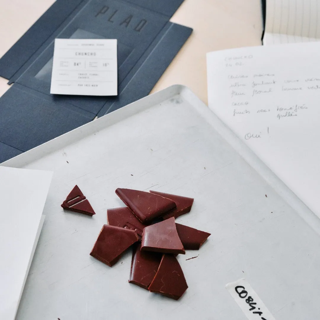 PLAQ Très Noir Chuncho 84% tablette fruitée